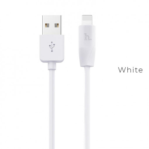 Cablu Lightning Hoco X1 3m WH