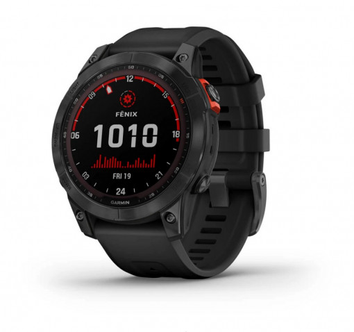 fenix 7 Solar, Slate Gray w/Black Band