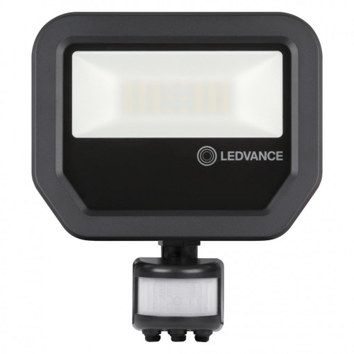 FL PFM 20W/4000K SYM 100 S BK LEDV