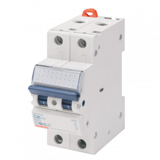 MCB AUTOM. PROTECTION 2P C40 4,5KA 2M