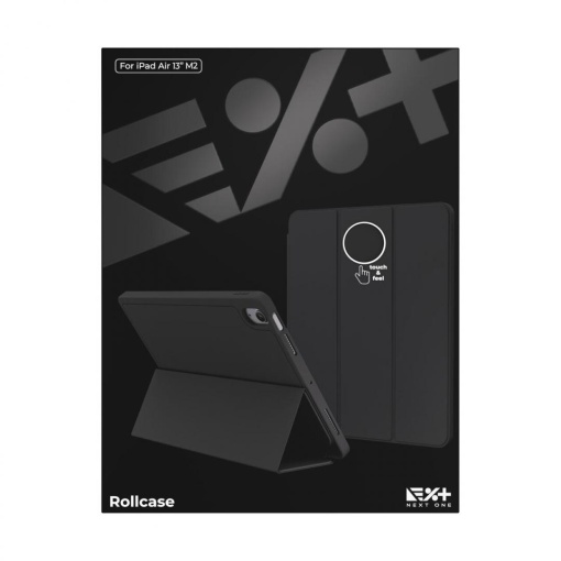 NEXT ONE ROLLCASE FOR IPAD AIR 13" M2 BK