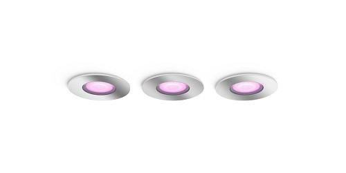 XAMENTO HUE RECESSED CHROME 3X5.7W