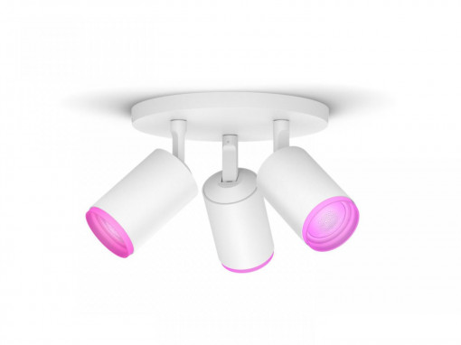 FUGATO PLATE/SPIRAL WHITE 3X5.7W 240V