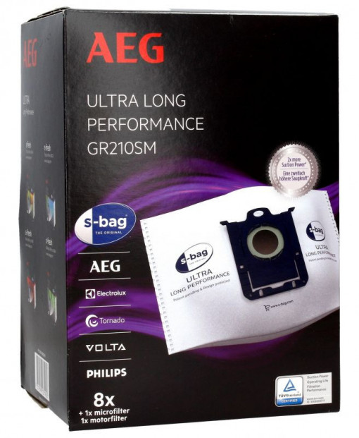 GR210SM Saci aspirator 8 buc + 2 filtre 9001688366