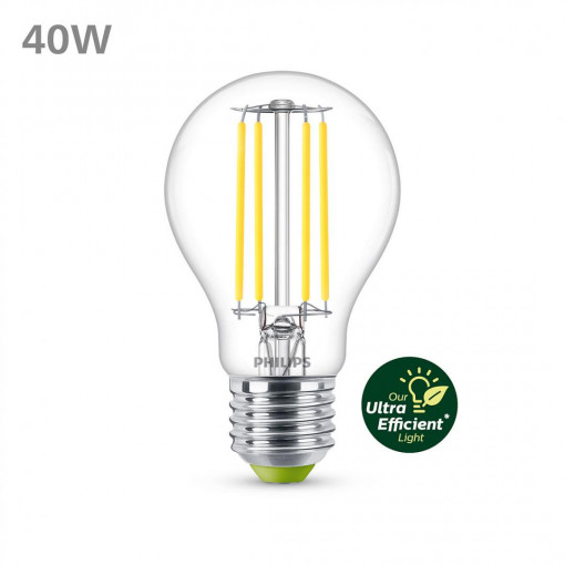 LED CLA 40W A60 E27 4000K CL EELA SRT4