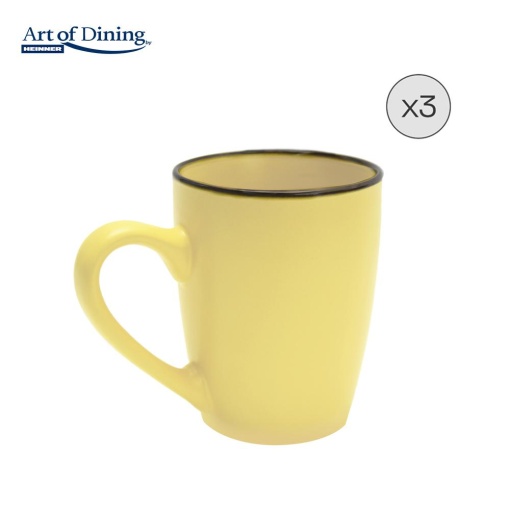 SET 3 CANI CERAMICA 354 ML, MEDEEA