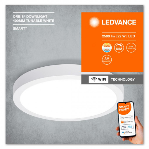 SMART WIFI ORBIS DL SF RD400 TW WT LEDV