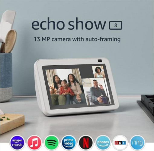 Amazon Echo Show 8(2nd Gen2021)GlacierWh
