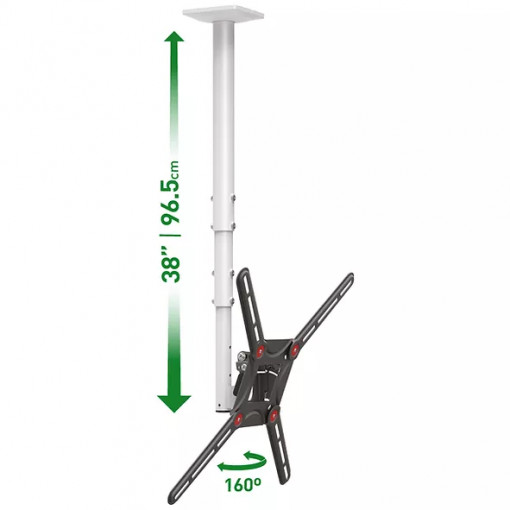 Barkan TV Wall Mount 29"-65" White