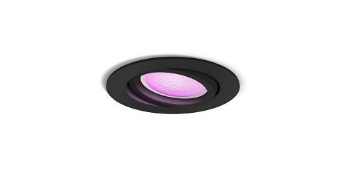 CENTURA HUE RECESSED R. BLACK 1X5.7W