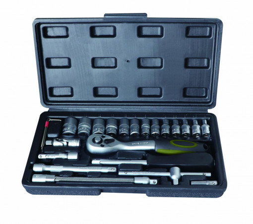 HR TRUSA 24 PIESE 1/4" CR-V