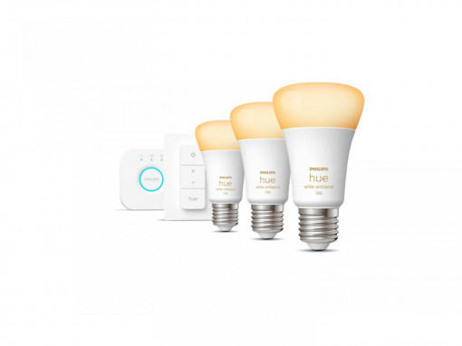 PHILIPS HUEWA 8W A60 E27 3SET SW EU 75W