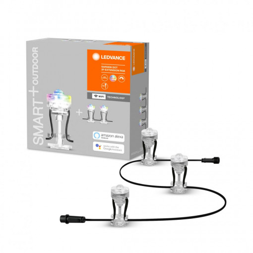 SMART WIFI GARDEN DOT RGB 3PEXT LEDV