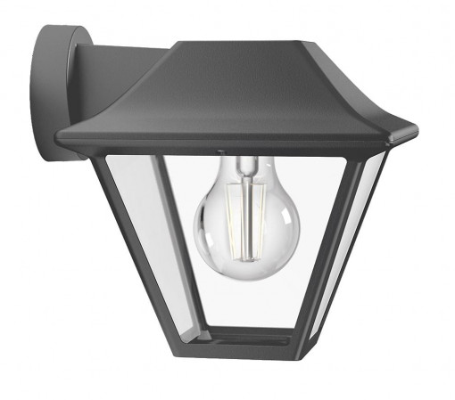ALPENGLOW WALL ANTHRACITE 1X60W HV