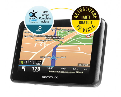 GPS 4.3" SERIOUX URBANPILOT FE UPQ430FE