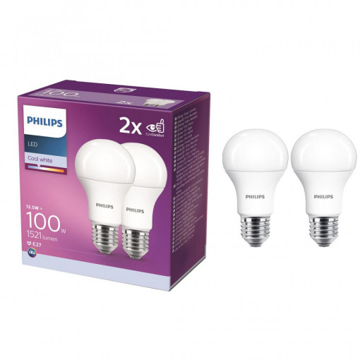 LED 100W A60 E27 CW 230V FR ND 2CT/SRT6