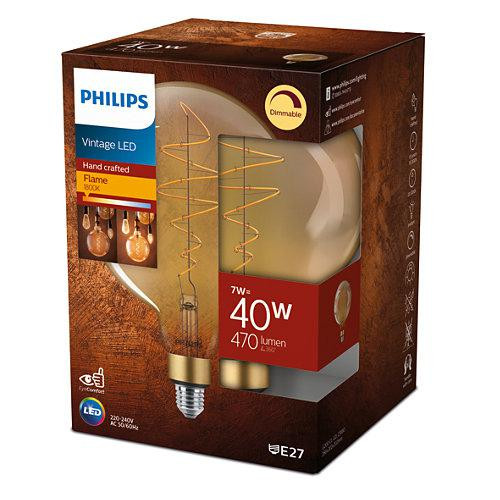 LED CLASSIC-GIANT 40W E27 G200 GOLD DIM