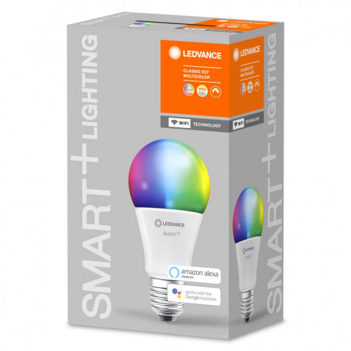 SMARTWIFIA60 9W 230V RGBWFR E27 FS1LEDV