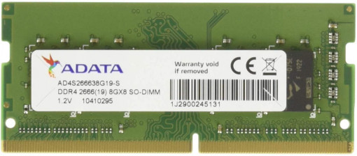 ADATA DDR4 8GB 2666 AD4S266638G19-S