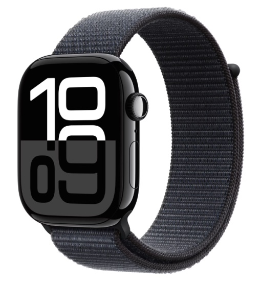 Apple Watch S10 GPS 46mm Jet Black Alu C