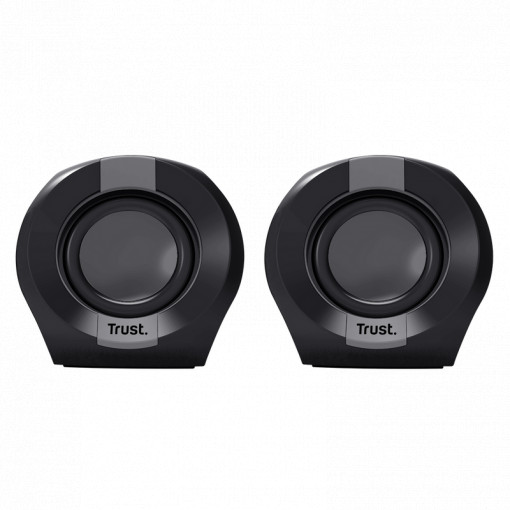 Boxe Trust Polo 2.0, 8W, Negru