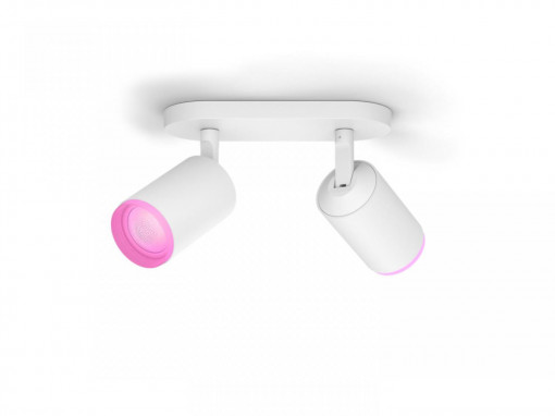 FUGATO PLATE/SPIRAL WHITE 2X5.7W 240V