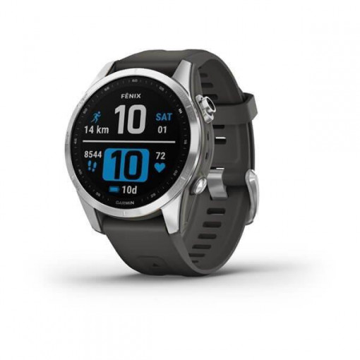 Garmin fenix 7S Stainless St. w/Graphite