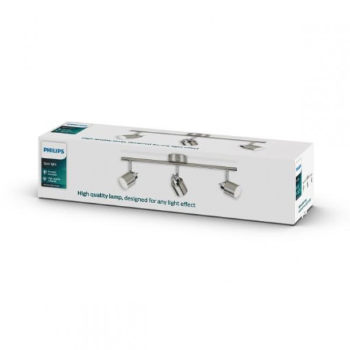 MERANTI BAR/TUBE NICKEL 3X35W 230V