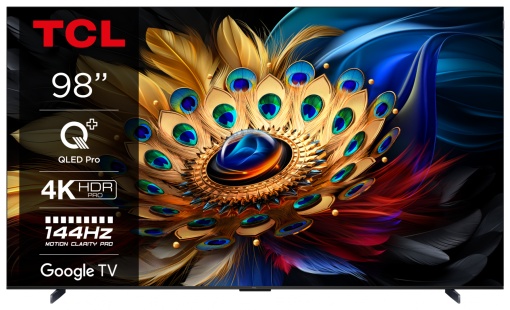QLED TV 4K 98''(248cm) 100Hz TCL 98C655
