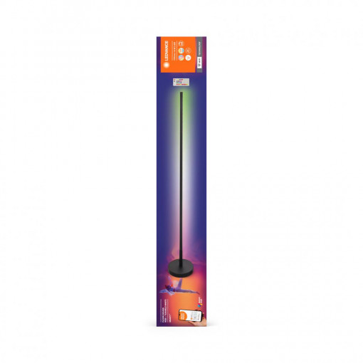 SMART WIFI FLOOR ROUND RGBTW BK LEDV