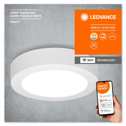 SMART WIFI ORBIS DL SF RD200 TW WT LEDV