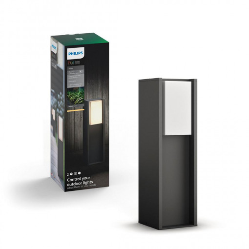TURACO HUE PEDESTAL ANTHRACITE 1X9W 230V