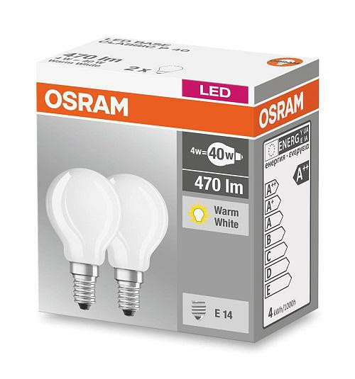 BASECLP40 4W/827 230VGLFR E14 FS2 OSRAM