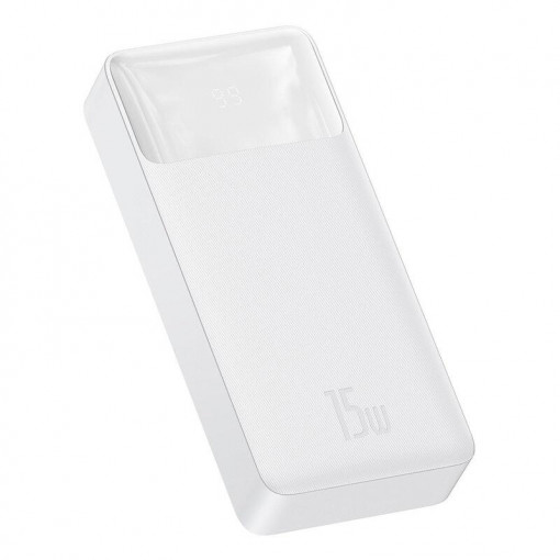 Baterie ext. Baseus Bipow, 20000mAh, alb