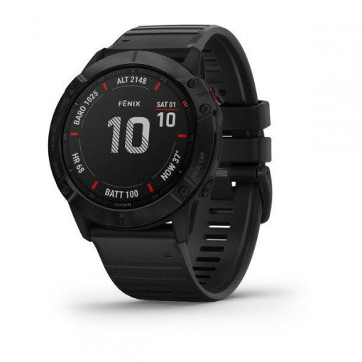 Garmin Fenix 6X PRO Sl Gray, Black band
