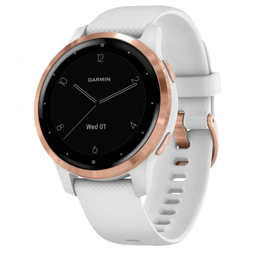 Garmin Vivoactive 4S White, Rose Gold