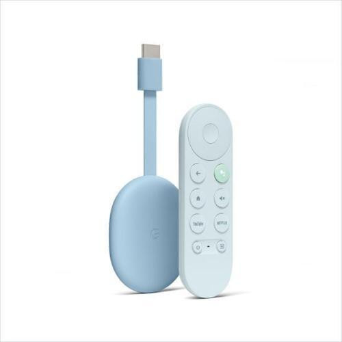 Google Chromecast TV, 4K, HDMI, Blue