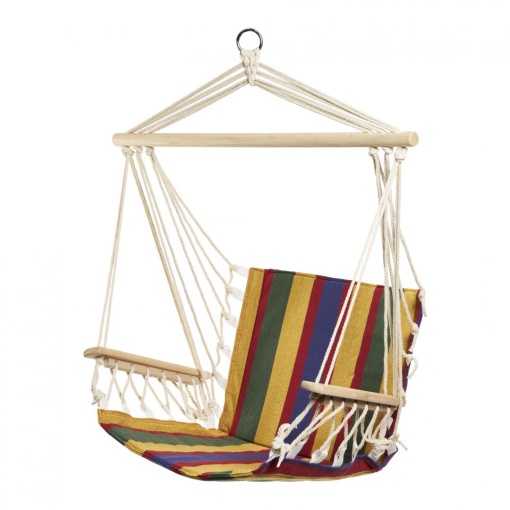 HR HAMAC PURPLE&YELLOW STRIPES 86x52