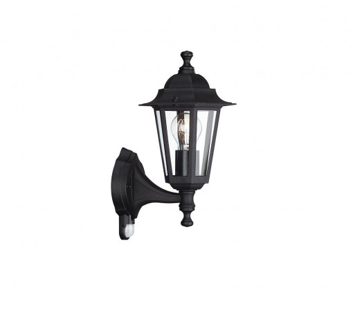 PEKING WALL LANTERN BLACK 1X60W 230V