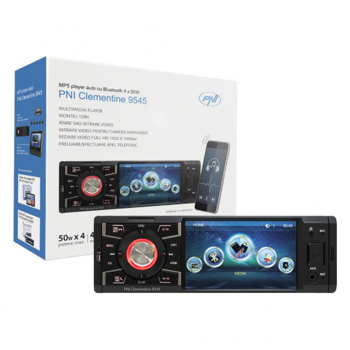 PNI MP5 PLAYER AUTO 1DIN 4"