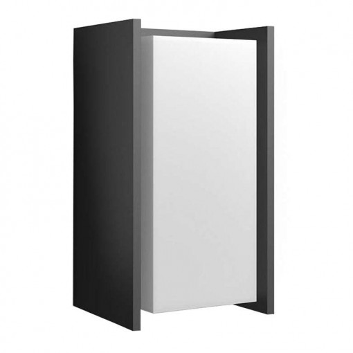 TURACO HUE WALL LANTERN ANTHRACITE 1X9W