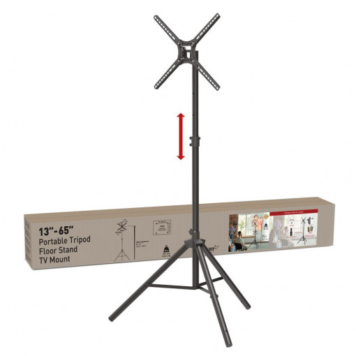 Barkan Portable Tripod Floor Sta 13"-65"
