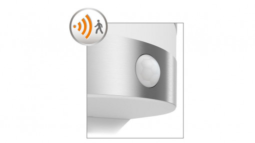 CALGARY WALL LANTERN INOX 1X3.5W 230V