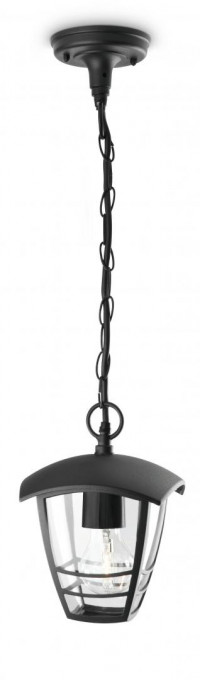 CREEK PENDANT CEILING BLACK 1X60W 230V