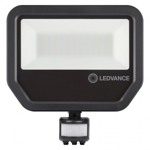 FL PFM 50W/4000K SYM 100 S BK LEDV