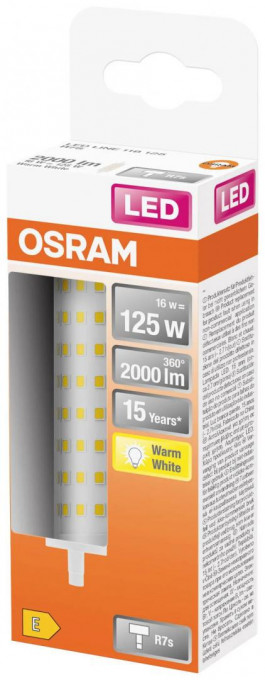 LEDLI118125 16W/827 230V R7S FS1 OSRAM