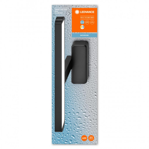 ORBIS DISC BAR 40CM CLICKCCT IP44BKLEDV