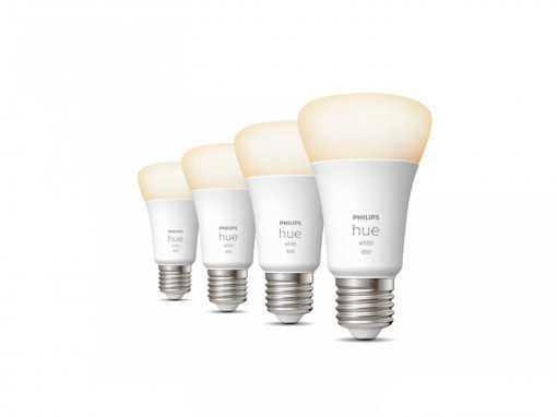 PHILIPS HUEW 9W A60 E27 EU 4P 60W