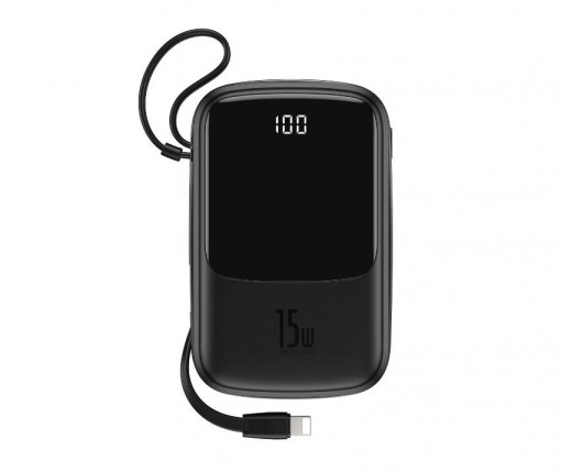 Powerbank Baseus Qpow, 10000 mA BK