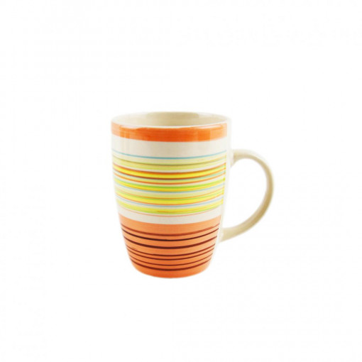 SET 3 CANI CERAMICA 285ML,SARA,PORTOCALI
